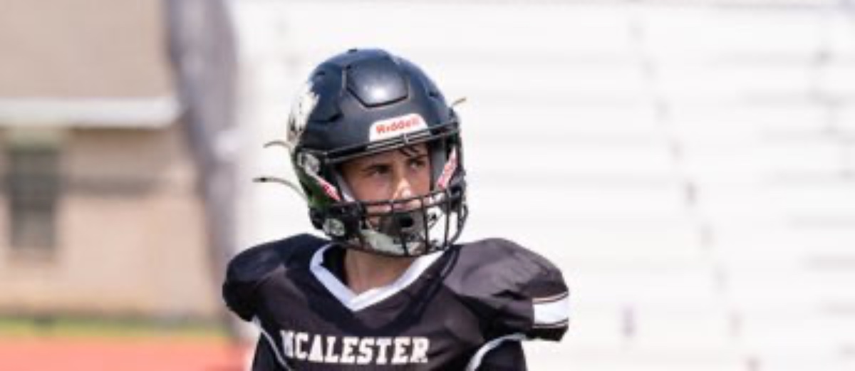 Rising Star from McAlester: Styner Hass Shines on the Football Field