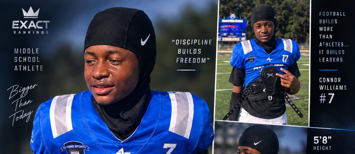 Rising Star: Connor Williams Shines on the Football Field