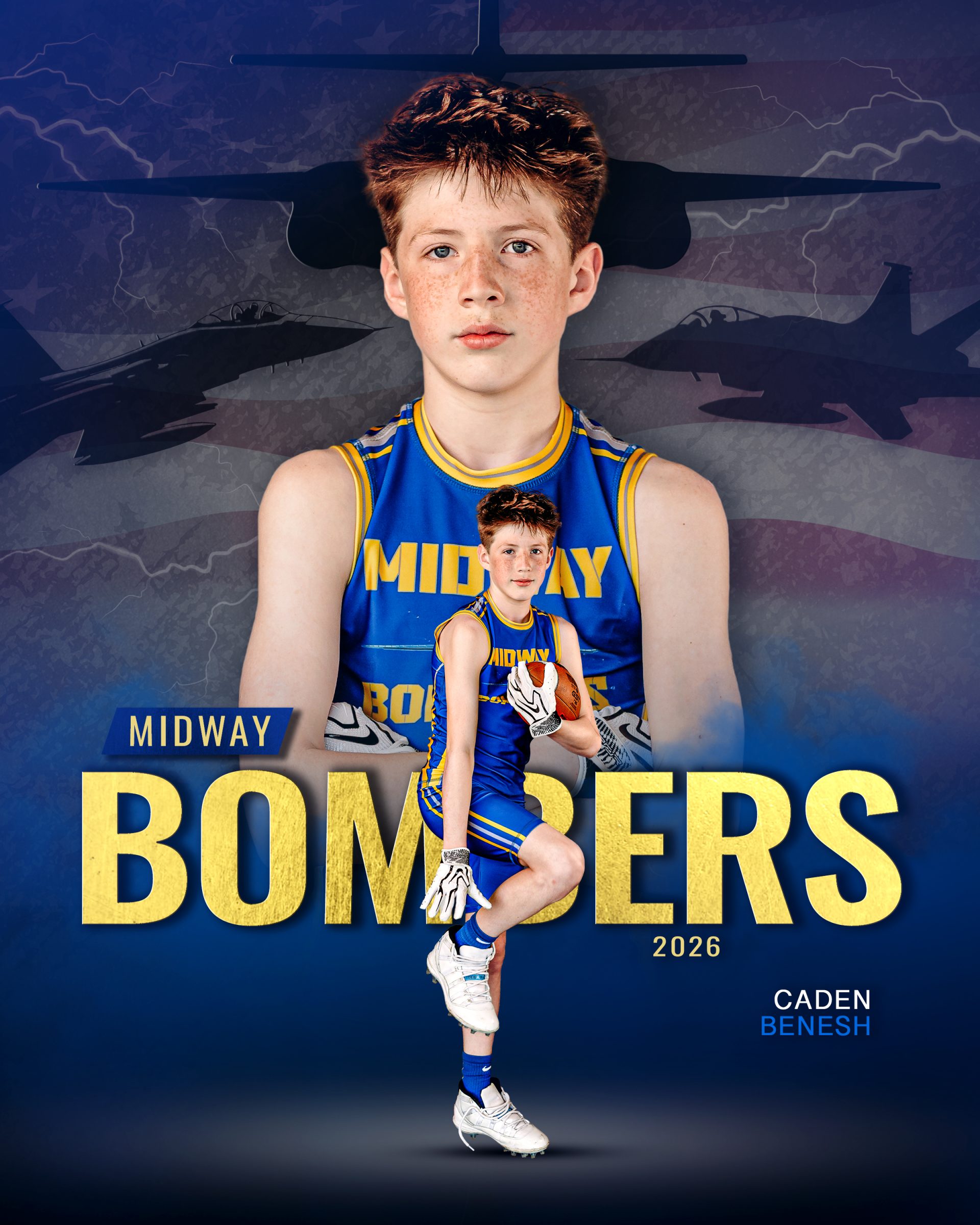 Caden Benesh, Football athlete profile picture