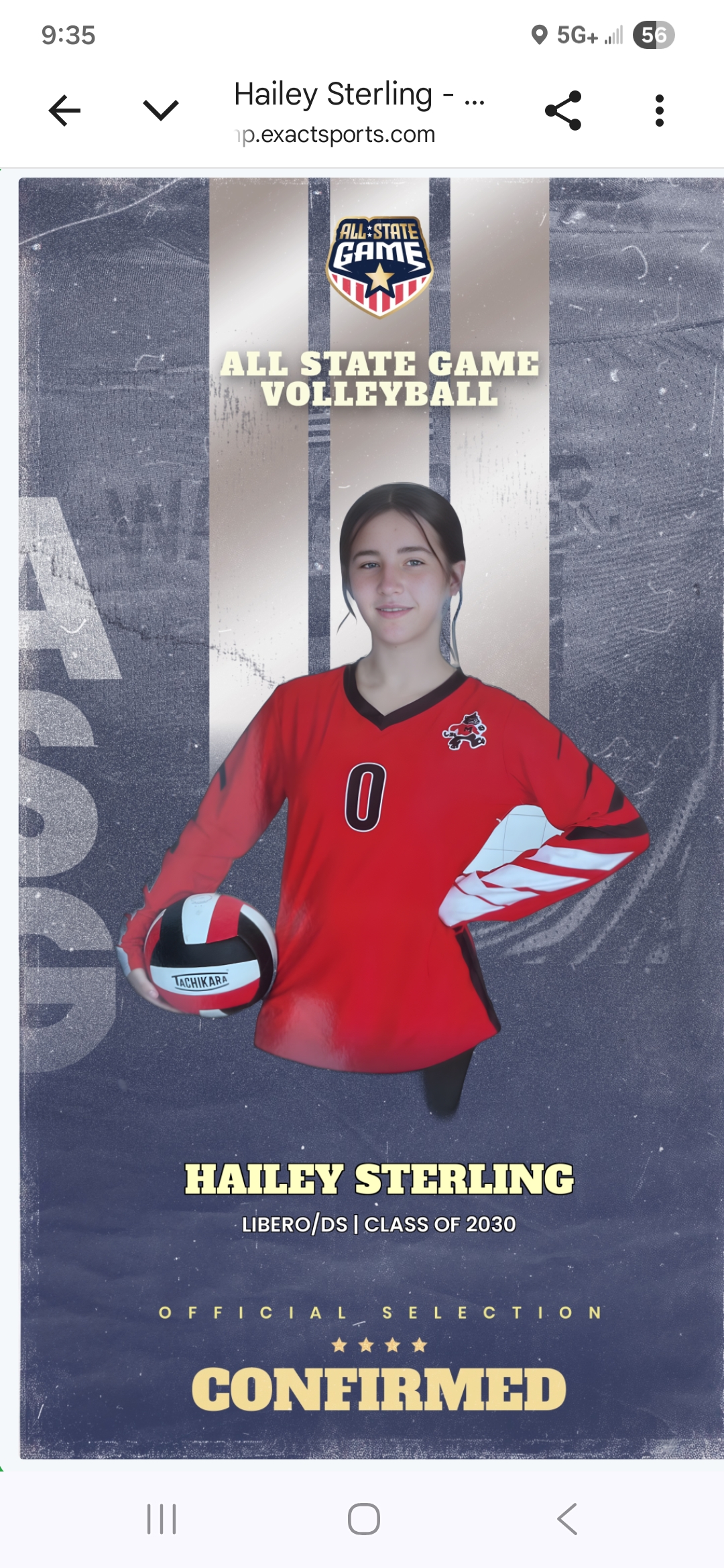 Hailey Sterling - Rising Star: Hailey Sterling's Journey to Volleyball Excellence