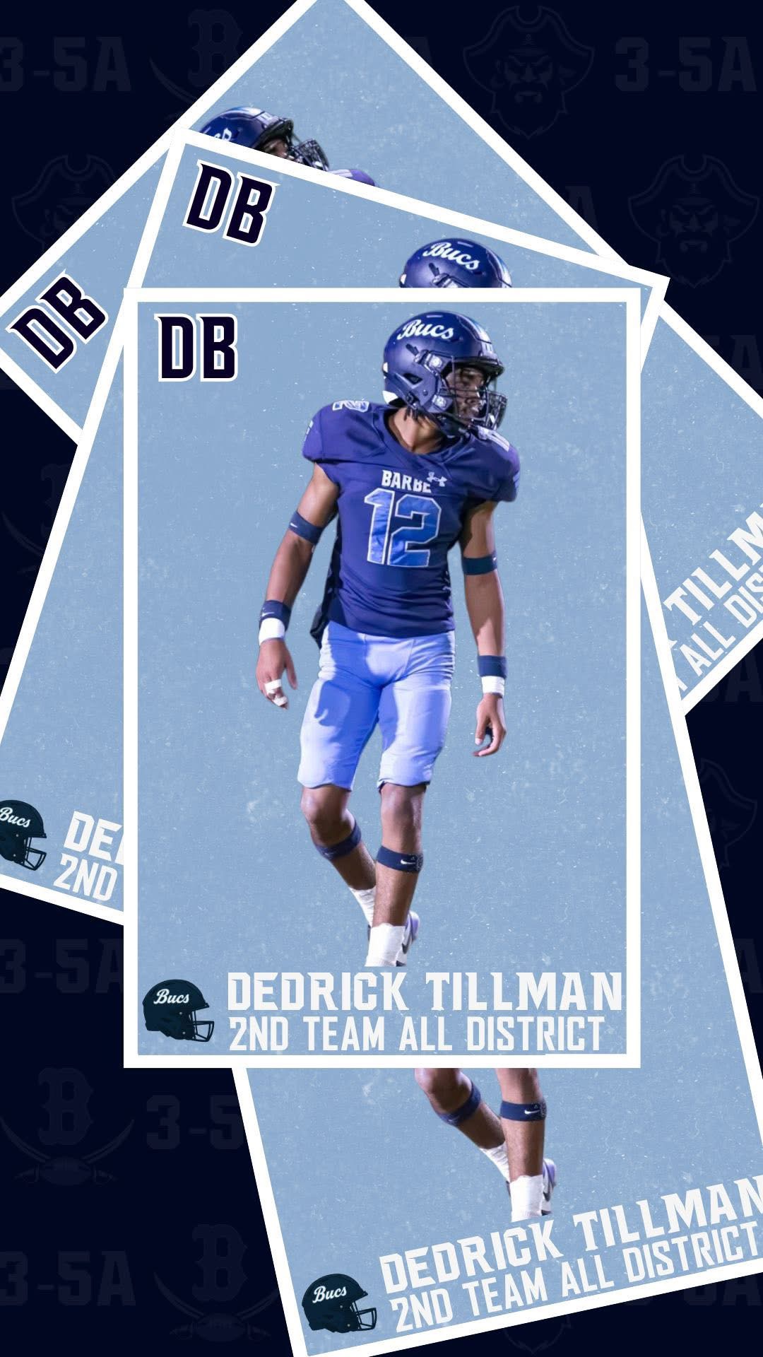 Rising Star Dedrick Tillman Shines as a Leader on and off the Field