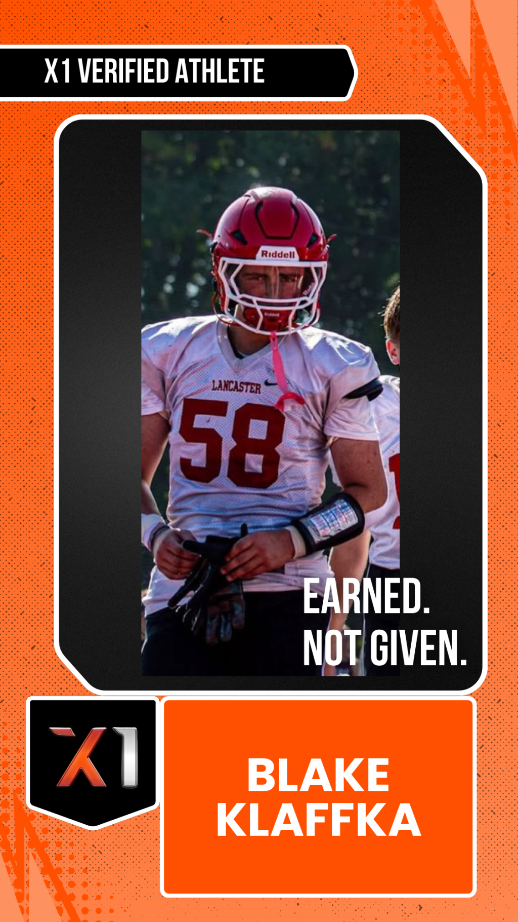 Blake Klaffka, football athlete profile picture