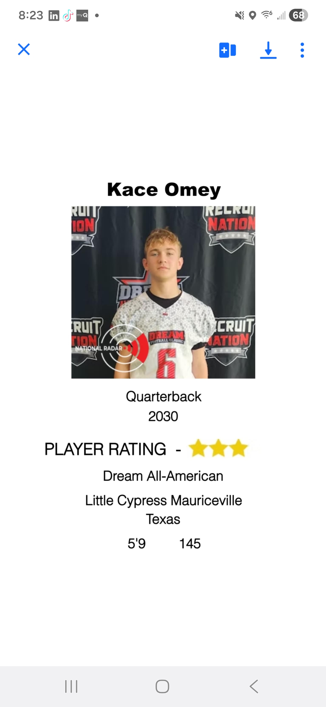 Kace Omey profile photo