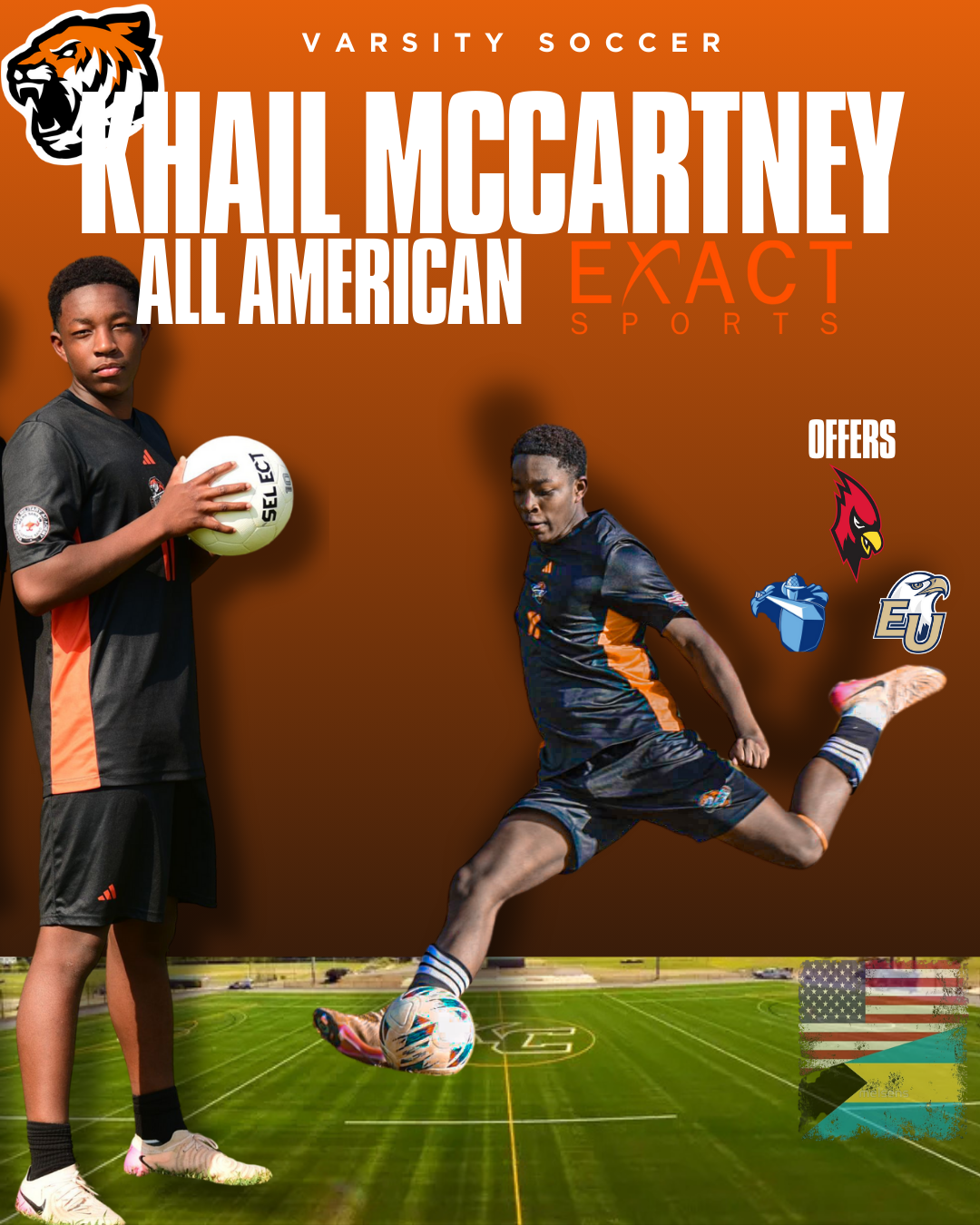 khail mccartney, soccer athlete profile picture