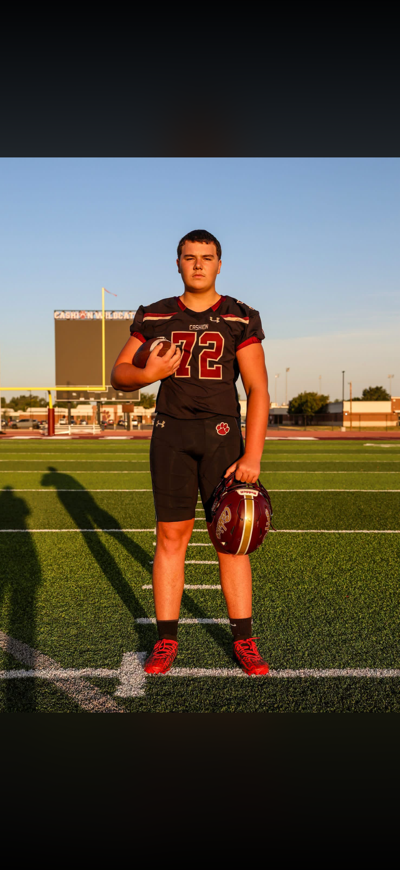 Treyton Kordis, Football athlete profile picture