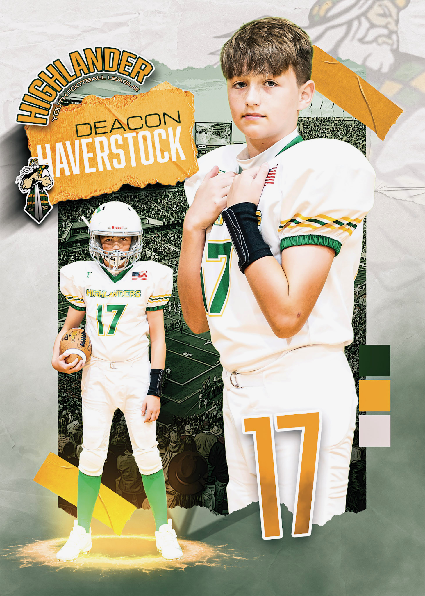 Deacon Haverstock, Football athlete profile picture