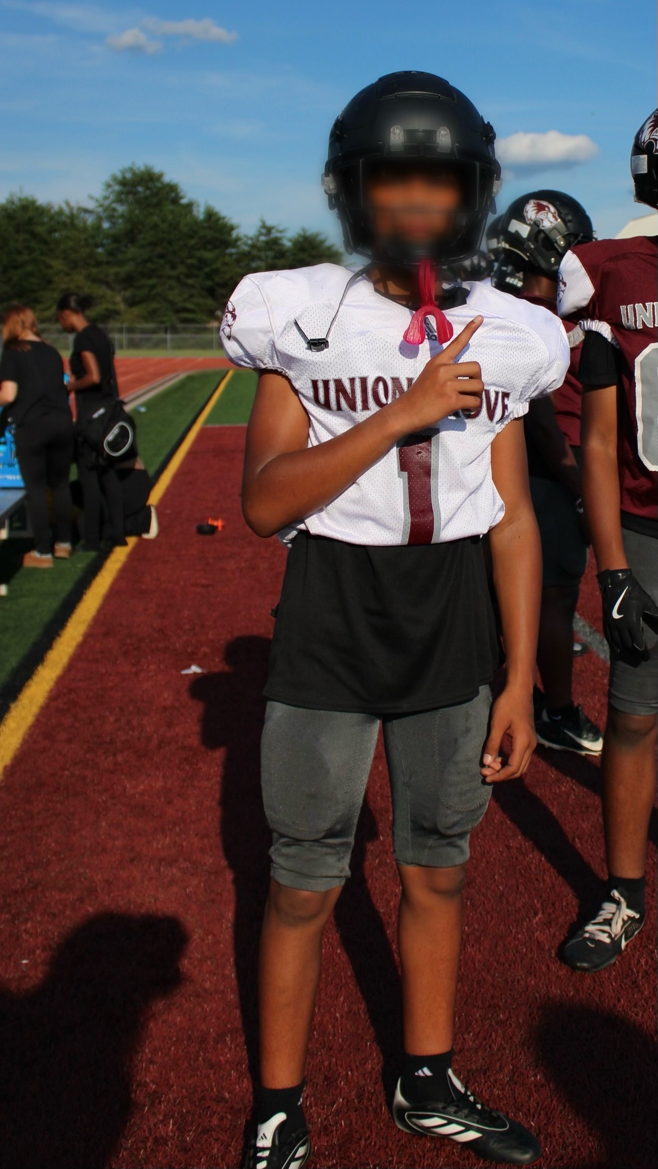 Jeremiah Blue, football athlete profile picture