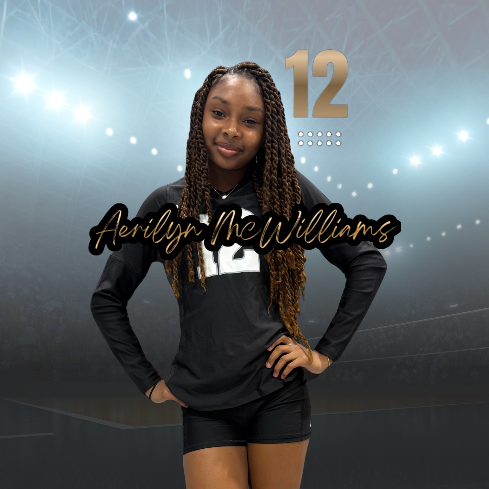 Aerilyn McWilliams, volleyball athlete profile picture