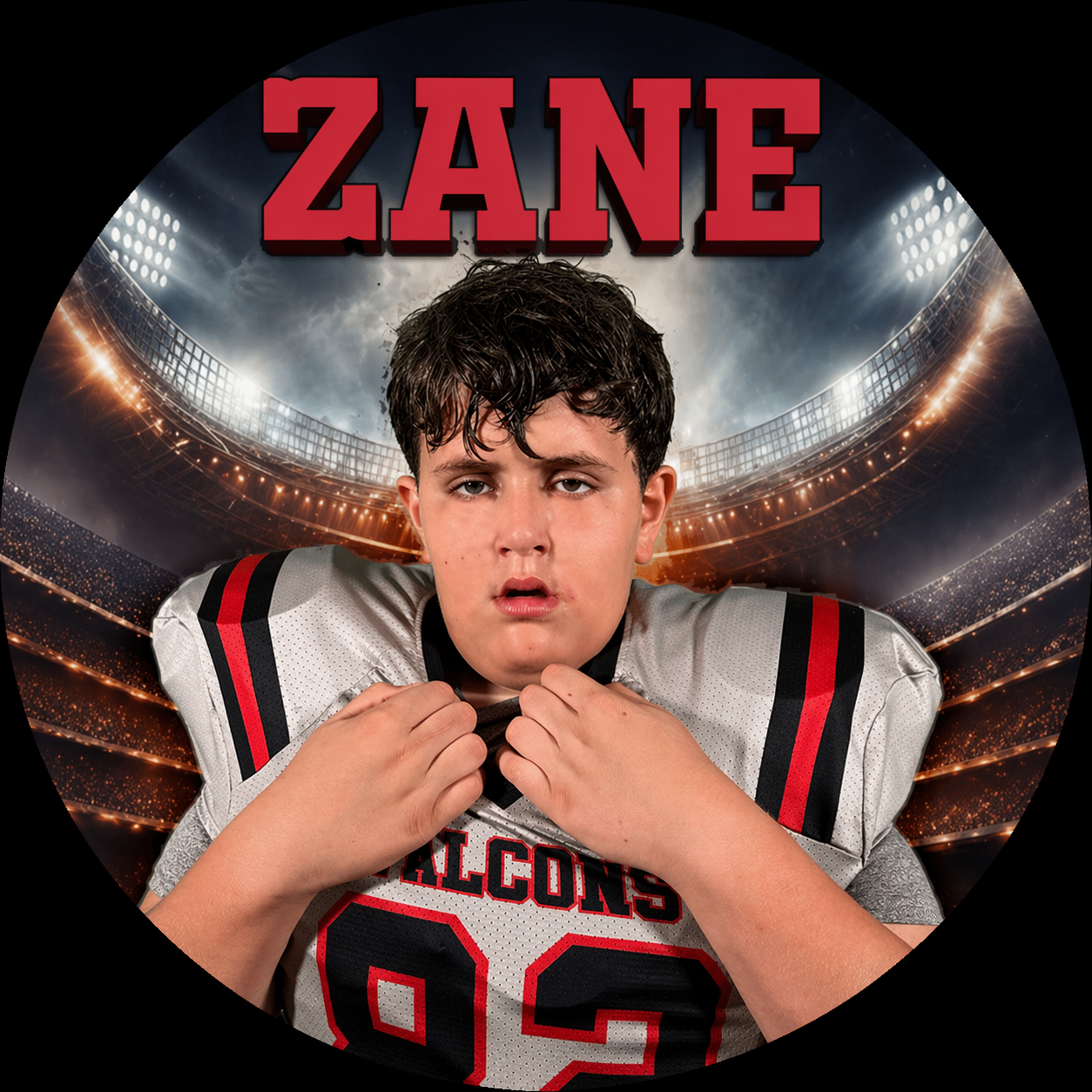Zane Johnson, football athlete profile picture