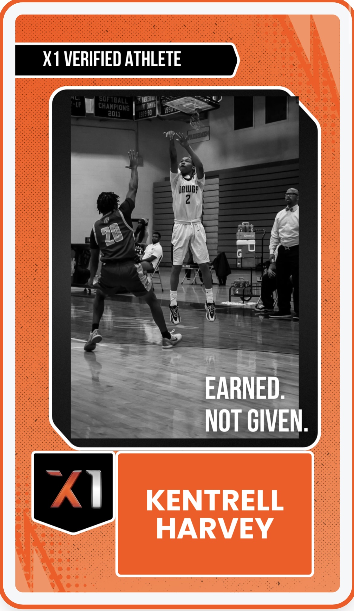 Kentrell Harvey, basketball athlete profile picture