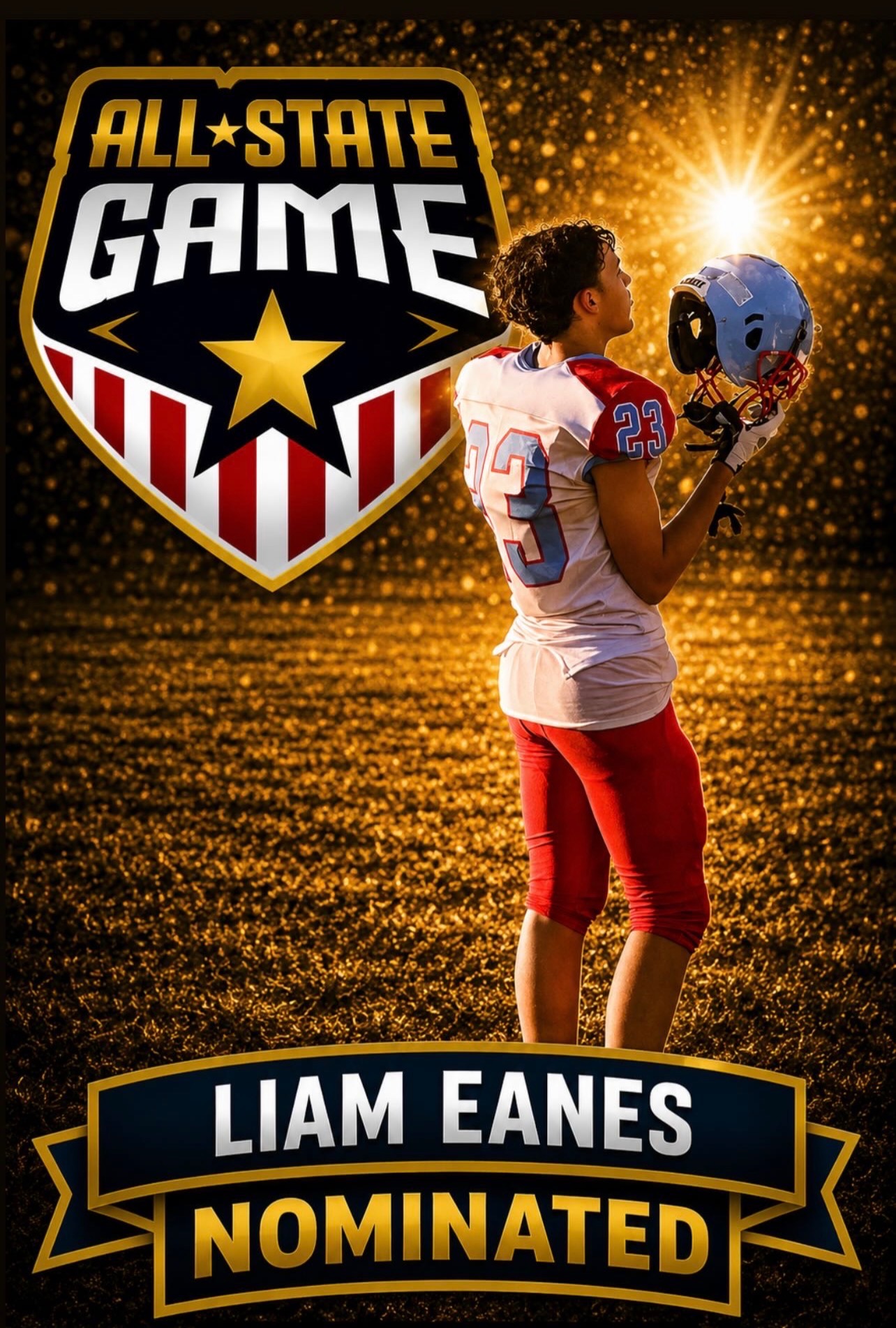 Liam Eanes, Football athlete profile picture