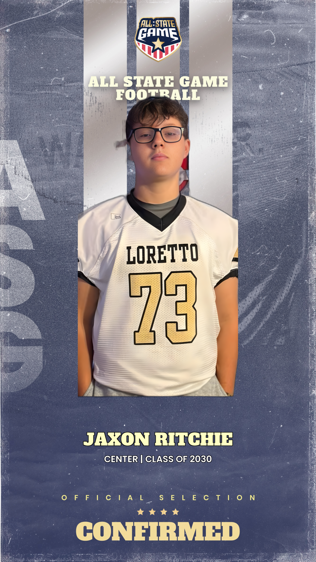Rising Star from Loretto: Jaxon Ritchie's Path to Football Excellence