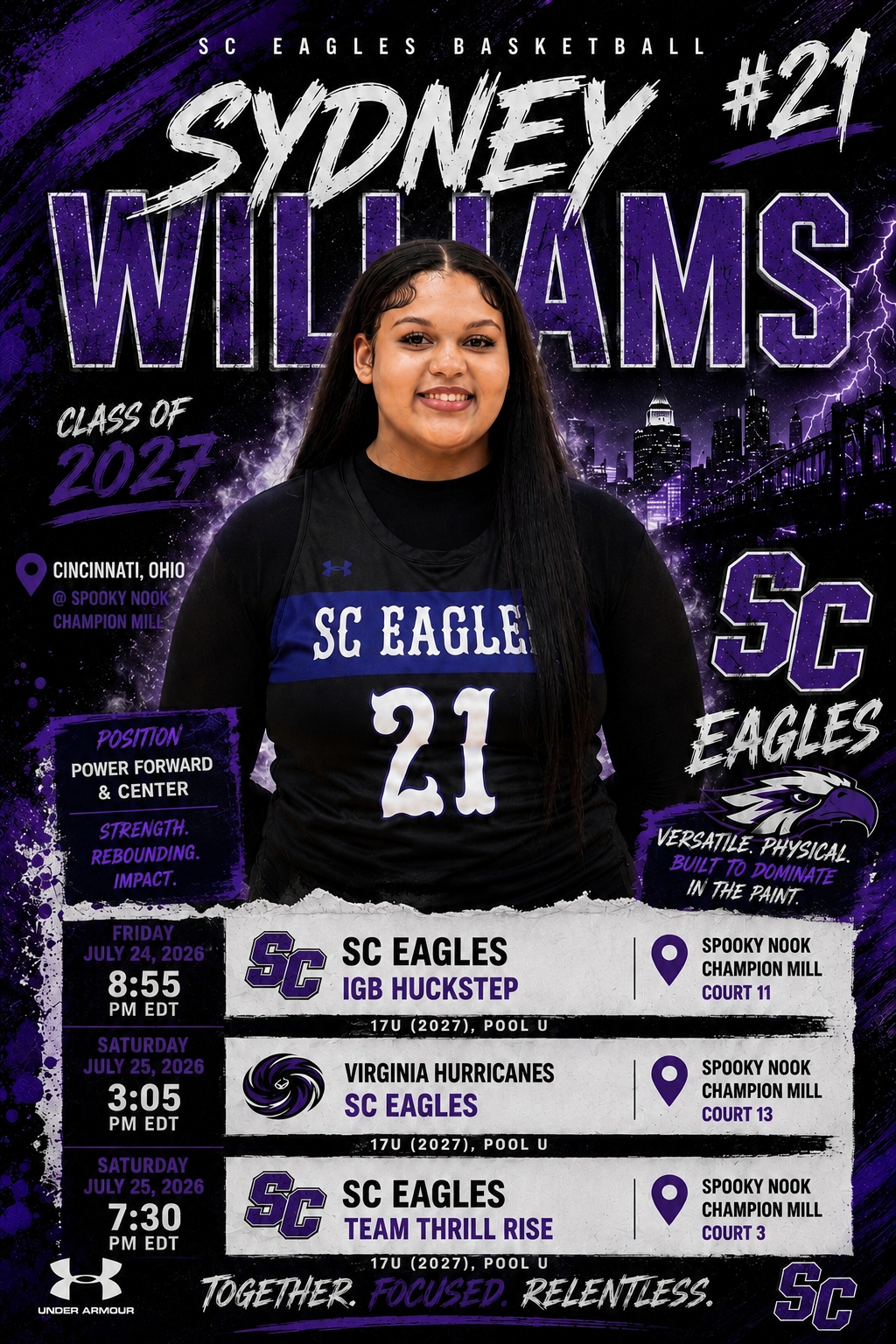 Rising Star: Sydney Williams Shines on the Basketball Court
