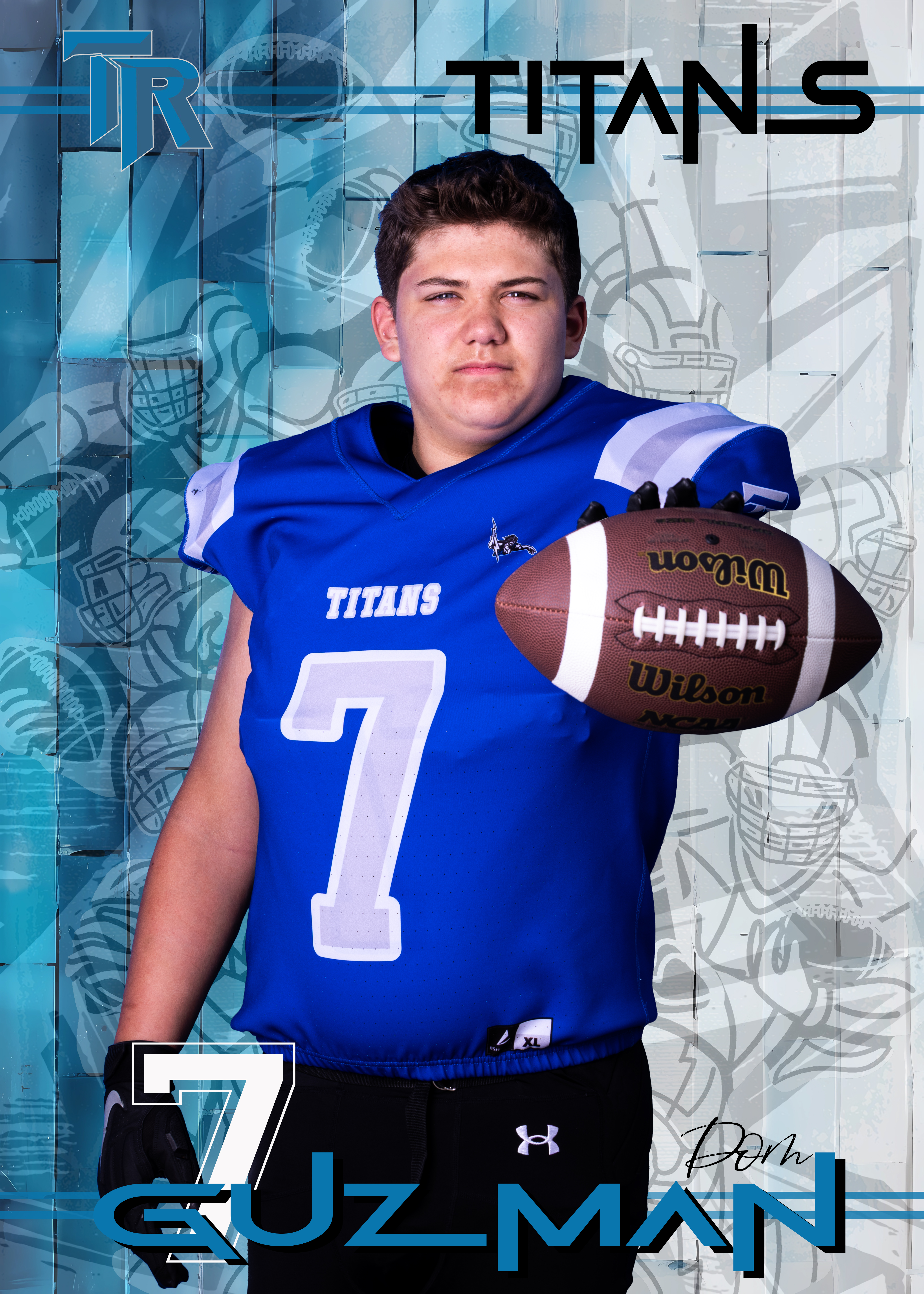 Domanic Guzman, football athlete profile picture