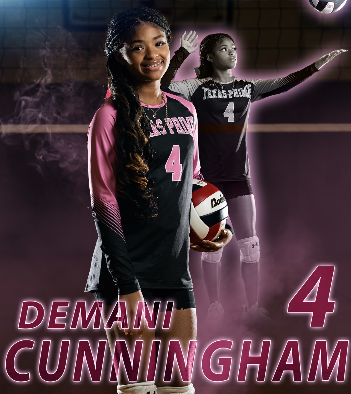 Demani Cunningham, volleyball athlete profile picture