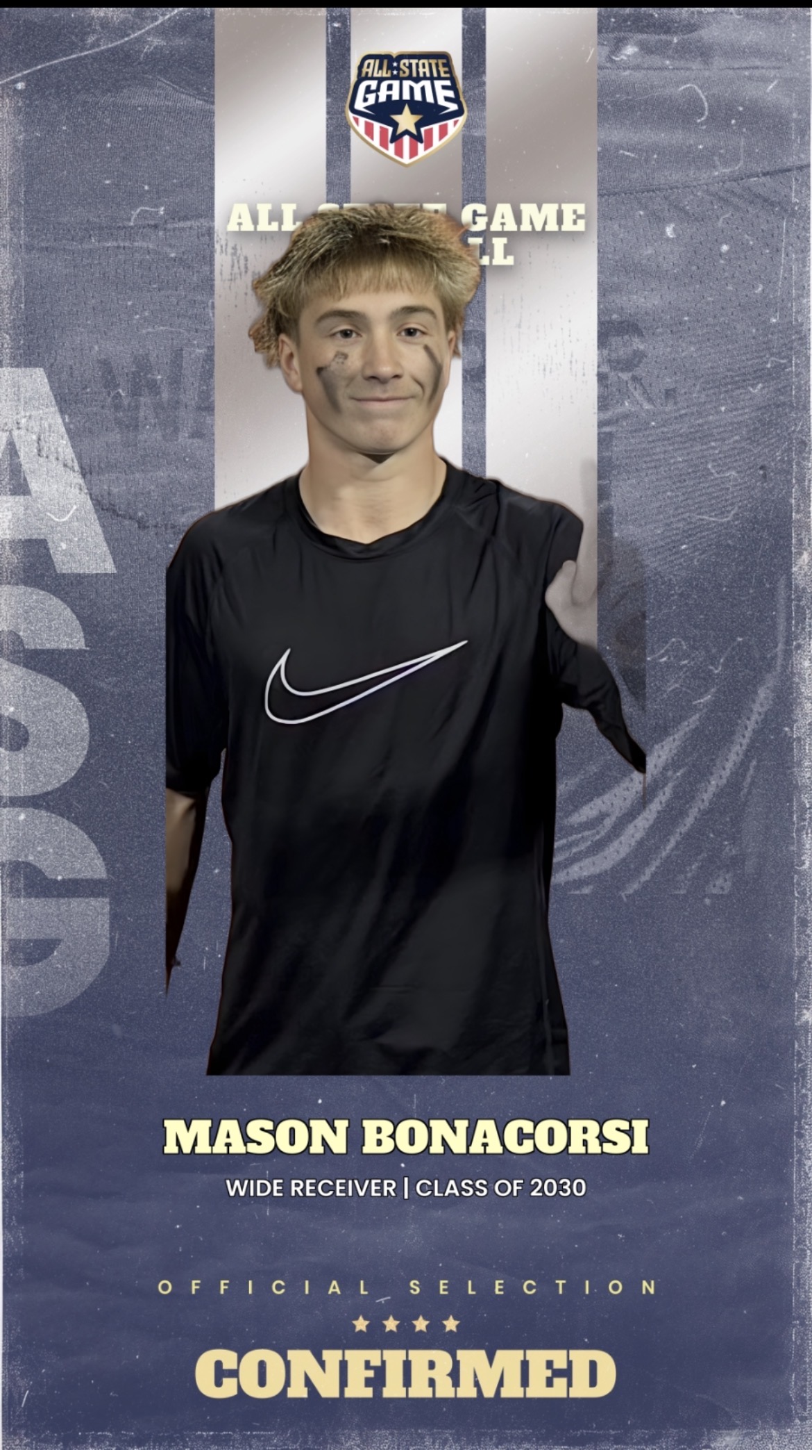 Mason Bonacorsi - Rising Star: Mason Bonacorsi Shines on the Football Field