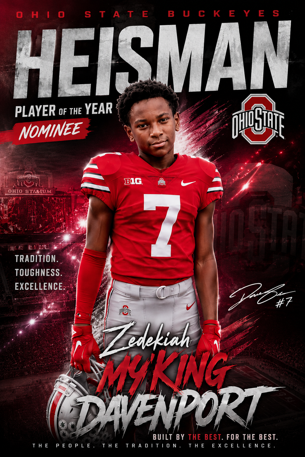 Zedekiah Davenport, Football athlete profile picture