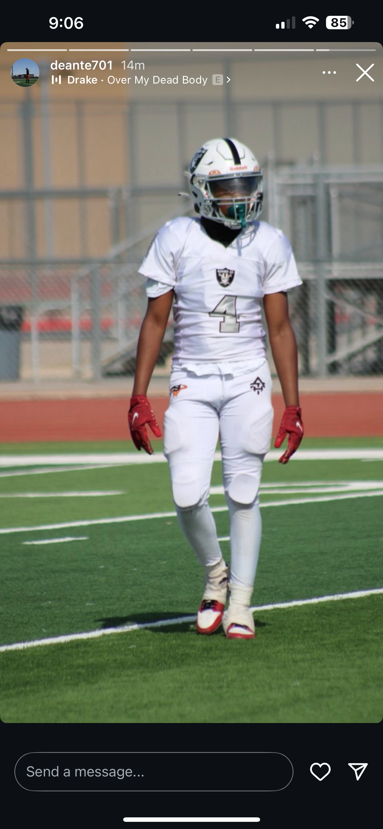 DeAnte Monette, football athlete profile picture