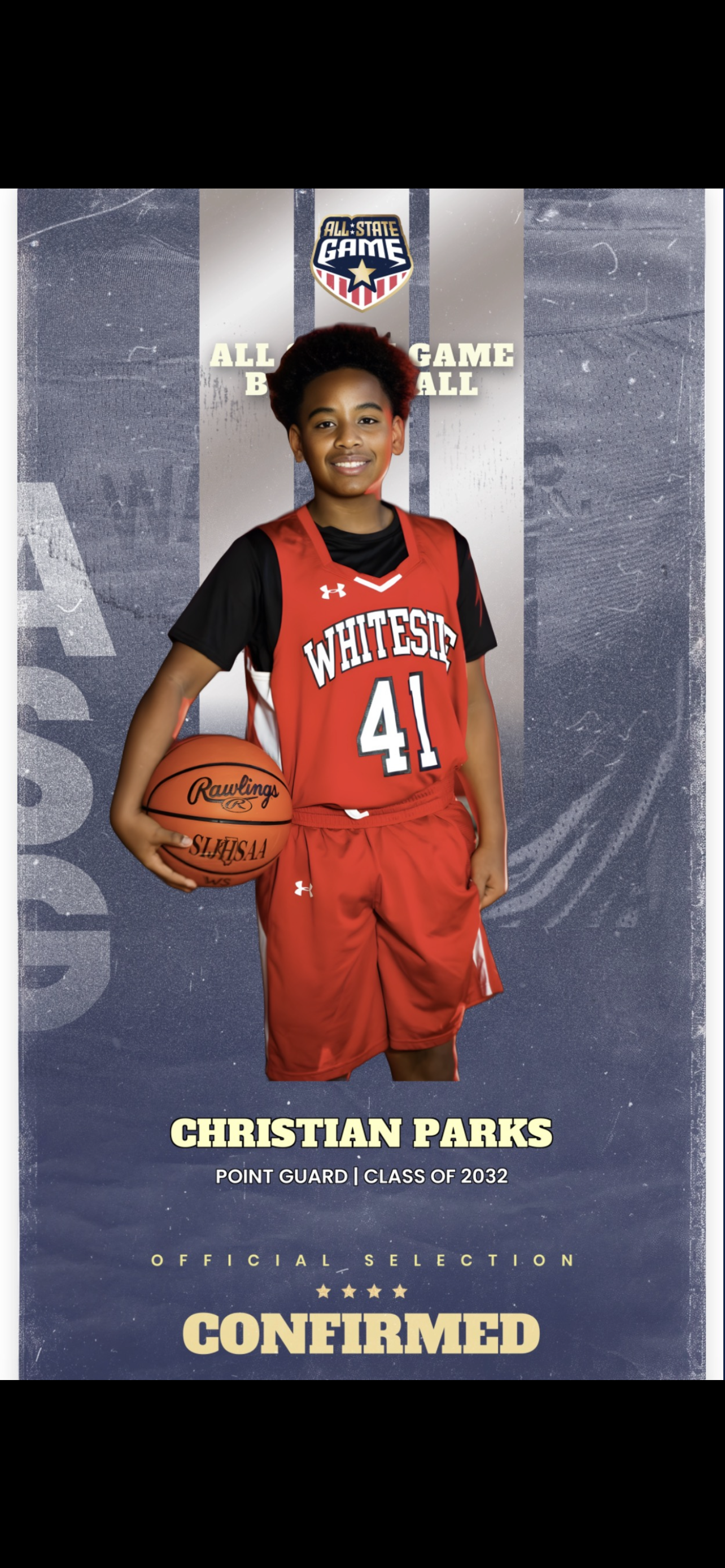 Christian Parks, Basketball athlete profile picture
