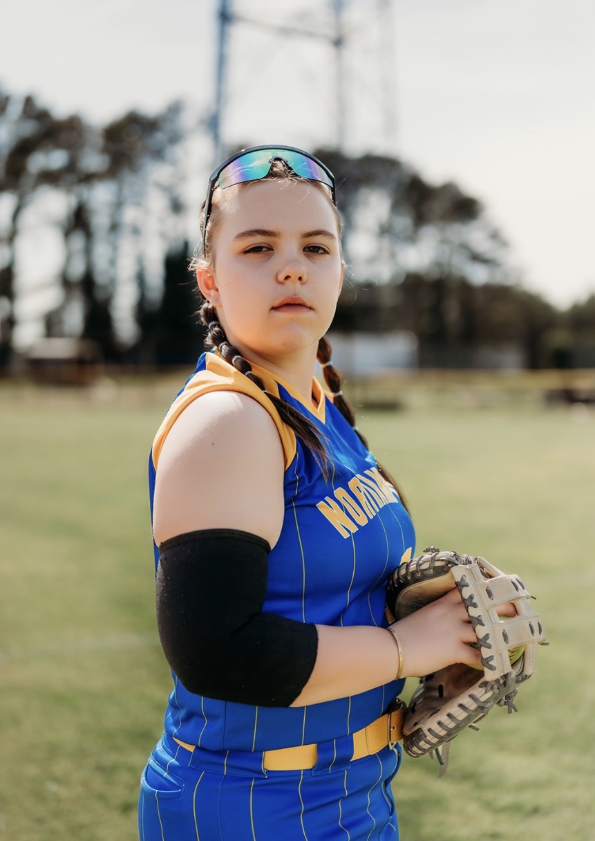 Ryleigh Caison: Cape Charles' Rising Softball Star